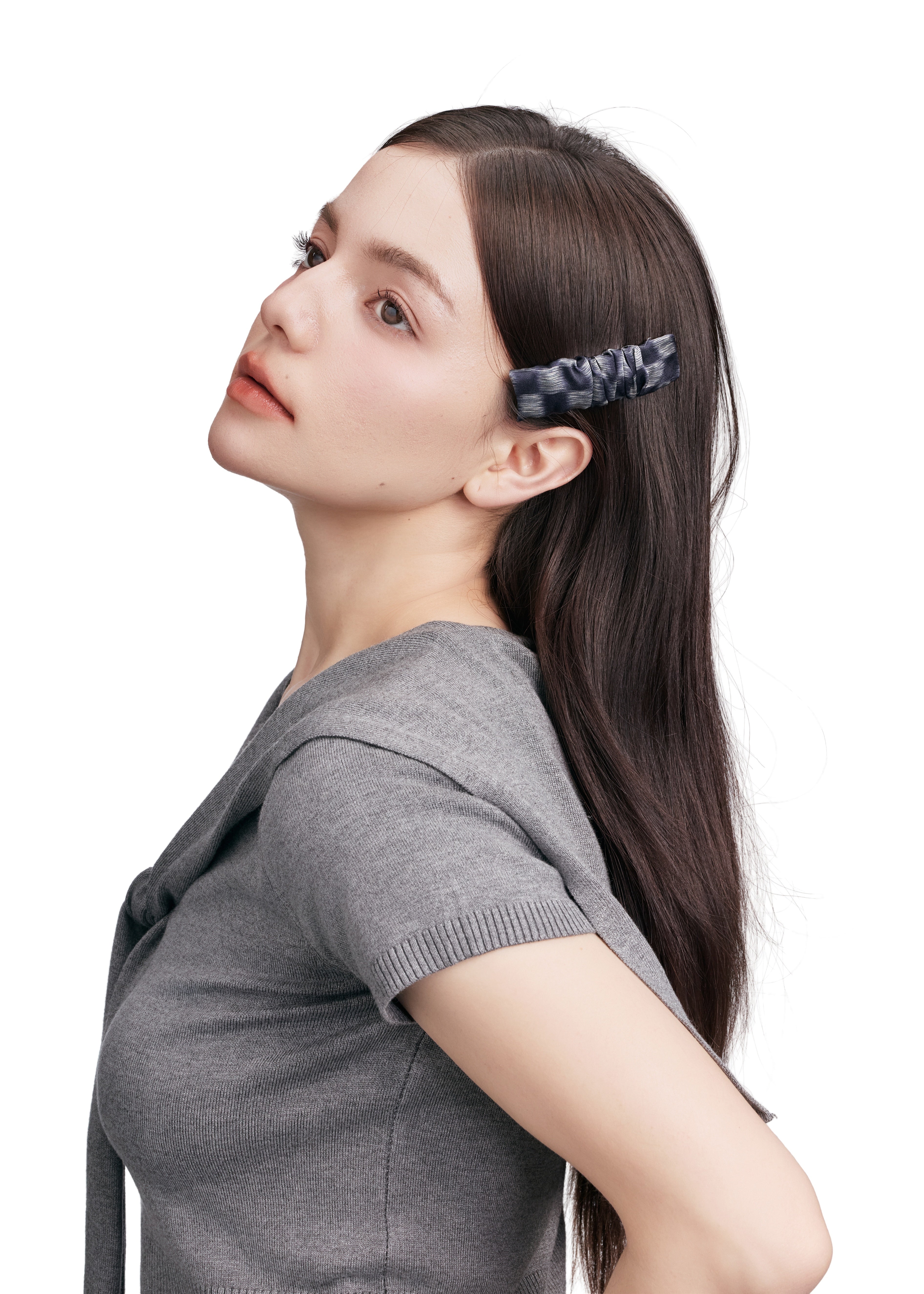 Silk Barrette Clip