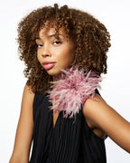 Olah Bloom Silk Flower Pin - Petal Whisper