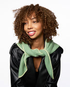Triangle Cashmere Shawl - Fern