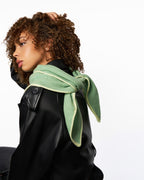 Triangle Cashmere Shawl - Fern