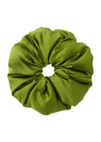 Olah Silk Marshmallow Scrunchie - Olive Cloud