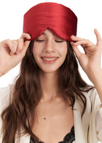 Dream Cloud Beauty Sleep Silk Gift Set - Red
