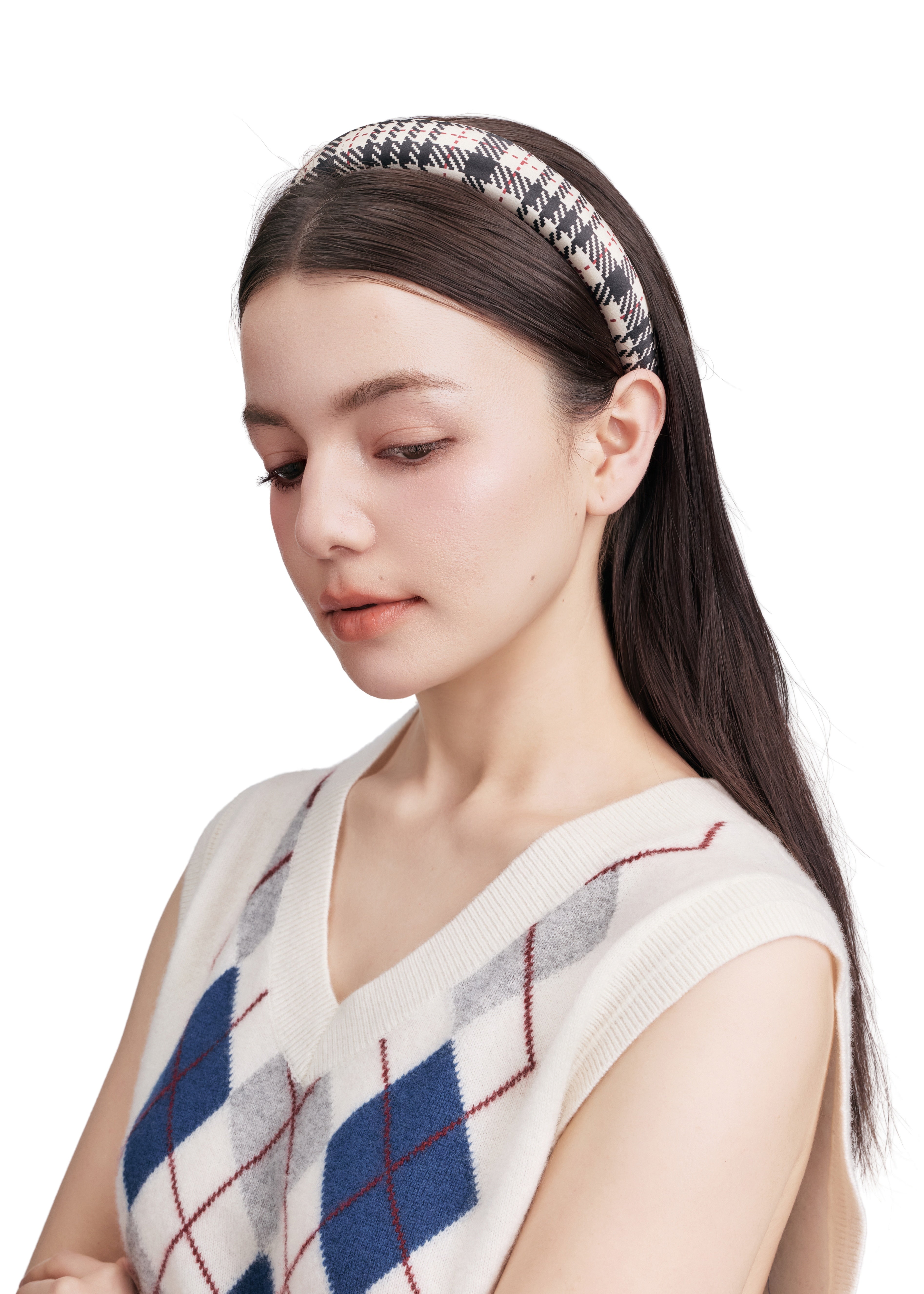 Cordellia Silk Headband - Beige