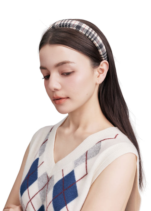 Cordellia Silk Headband - Beige