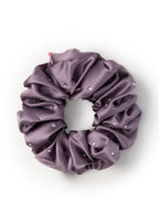 Crystal Twinkle Silk Scrunchie - Purple - Purple - OLAH Ponytail Holders