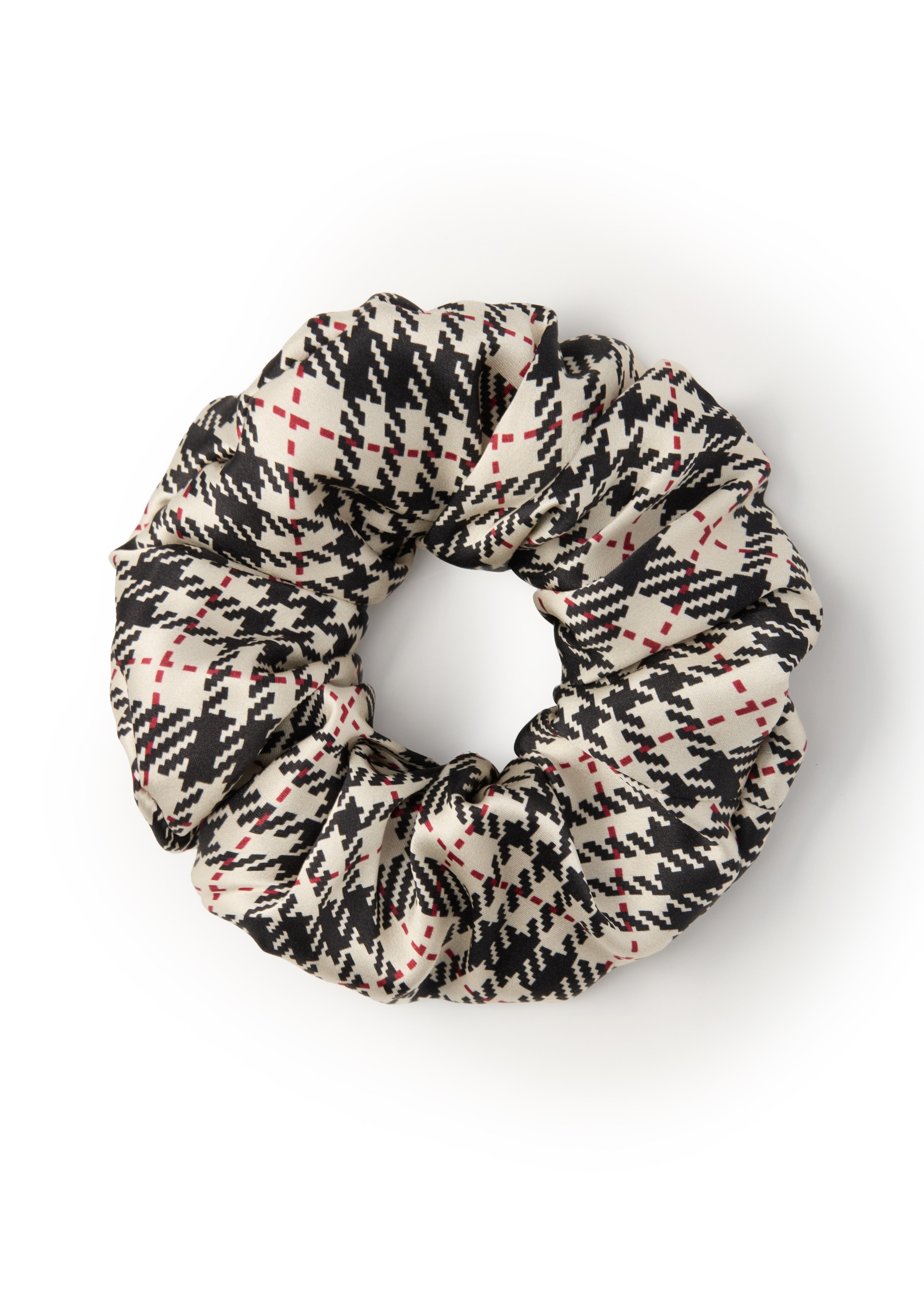 Cordellia Silk Scunchie - Beige