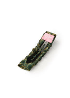 Grevelyn Silk Hair Barrette Clip - Green