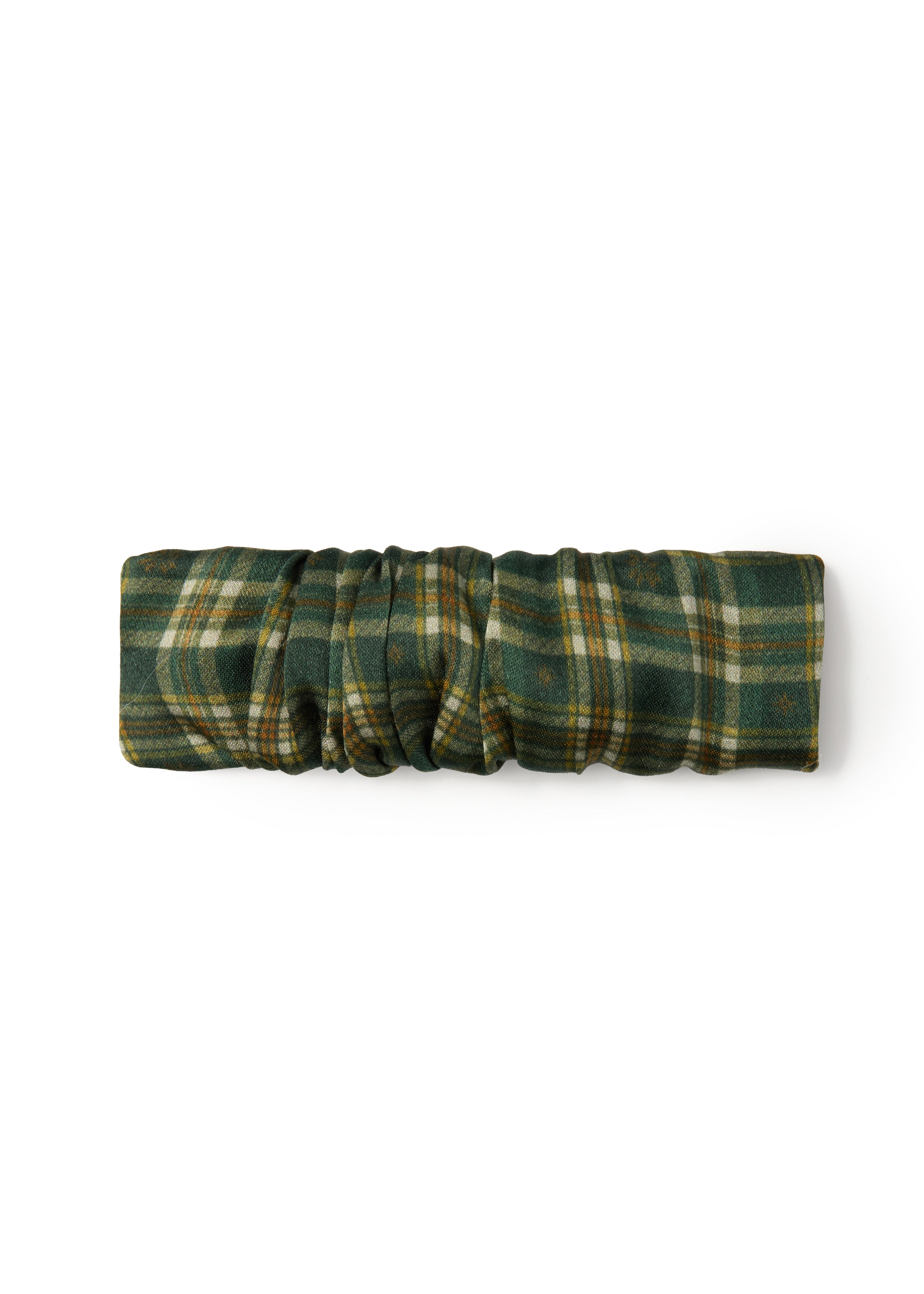 Grevelyn Silk Hair Barrette Clip - Green