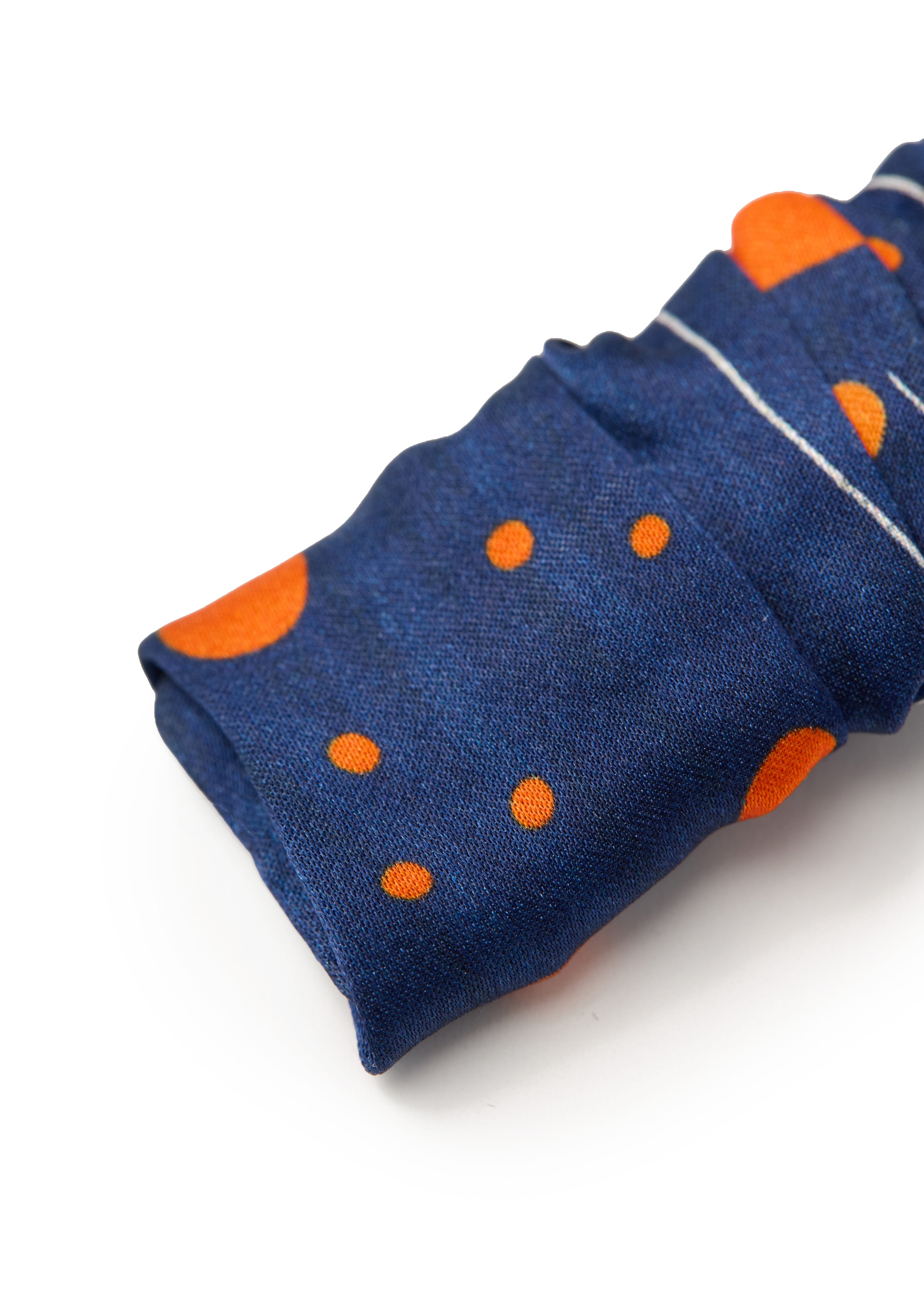 Celestia Silk Hair Barrette Clip - Blue