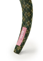Grevelyn Silk Headband - Green - Green - OLAH Headbands