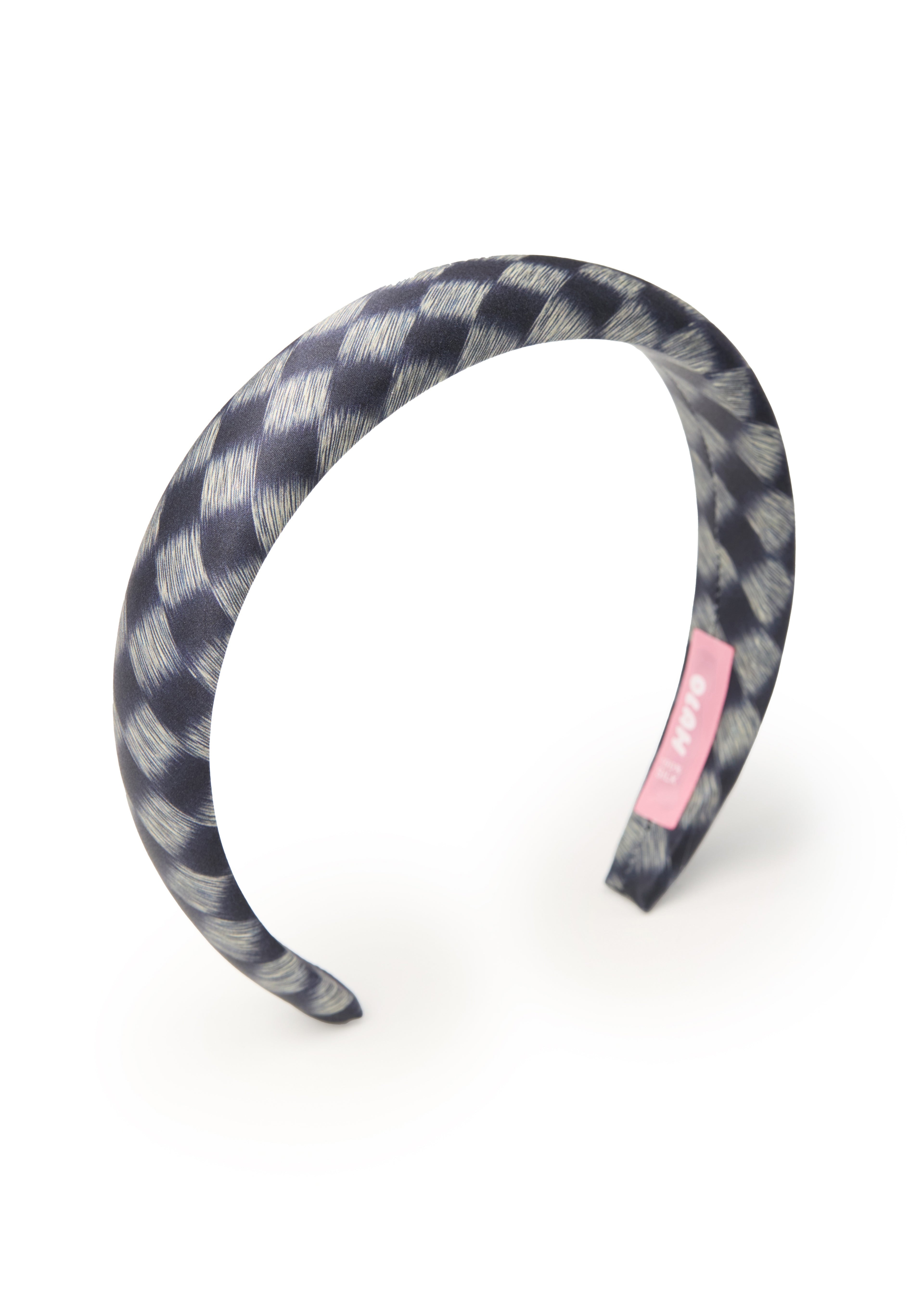 Lunelle Silk Headband - Steel Blue