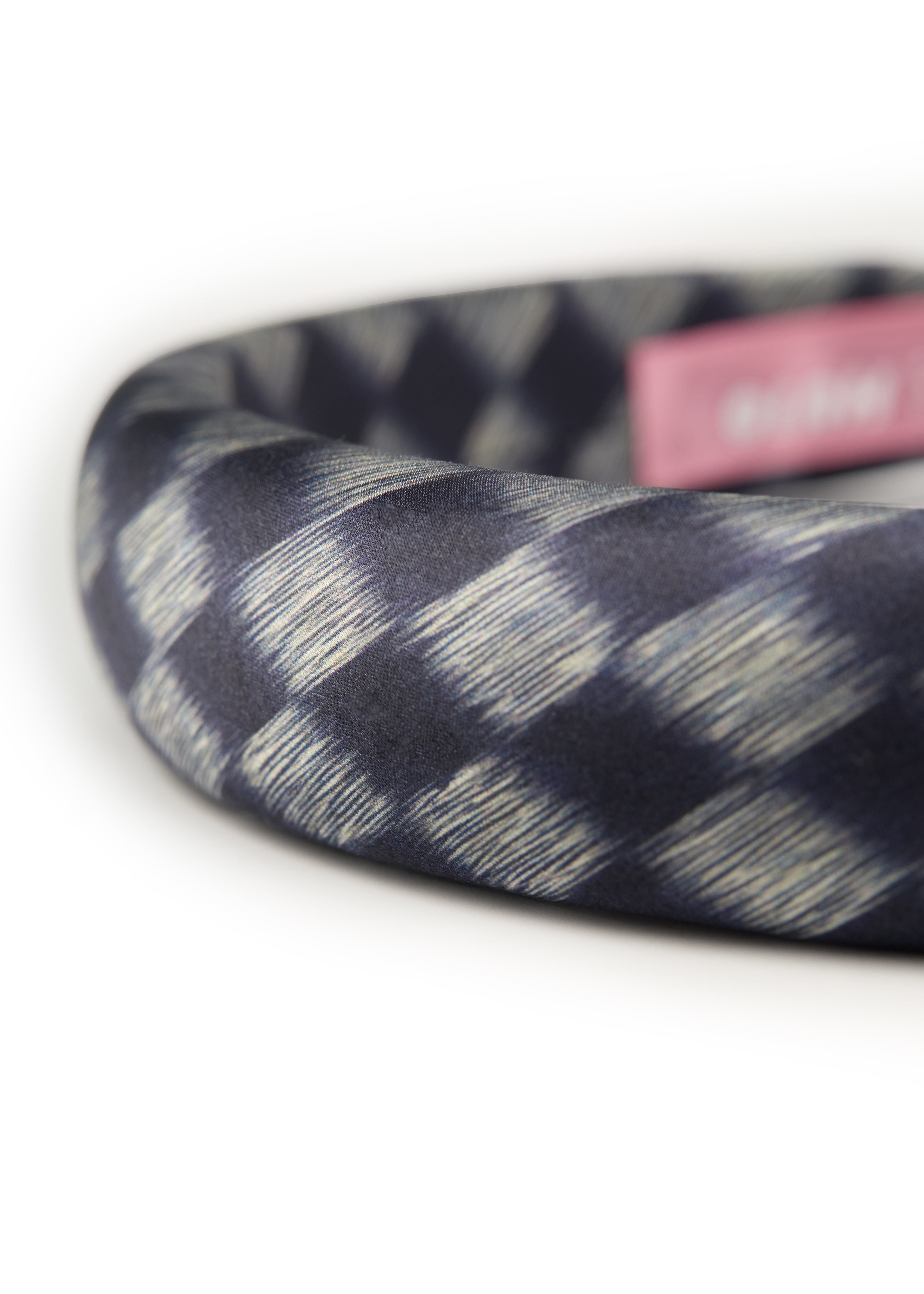 Lunelle Silk Headband - Steel Blue