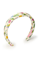 Tulip Silk Headband - Cream - White - OLAH Headbands