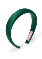 The Essential Silk Headband - Dark Green - Green - OLAH Headbands