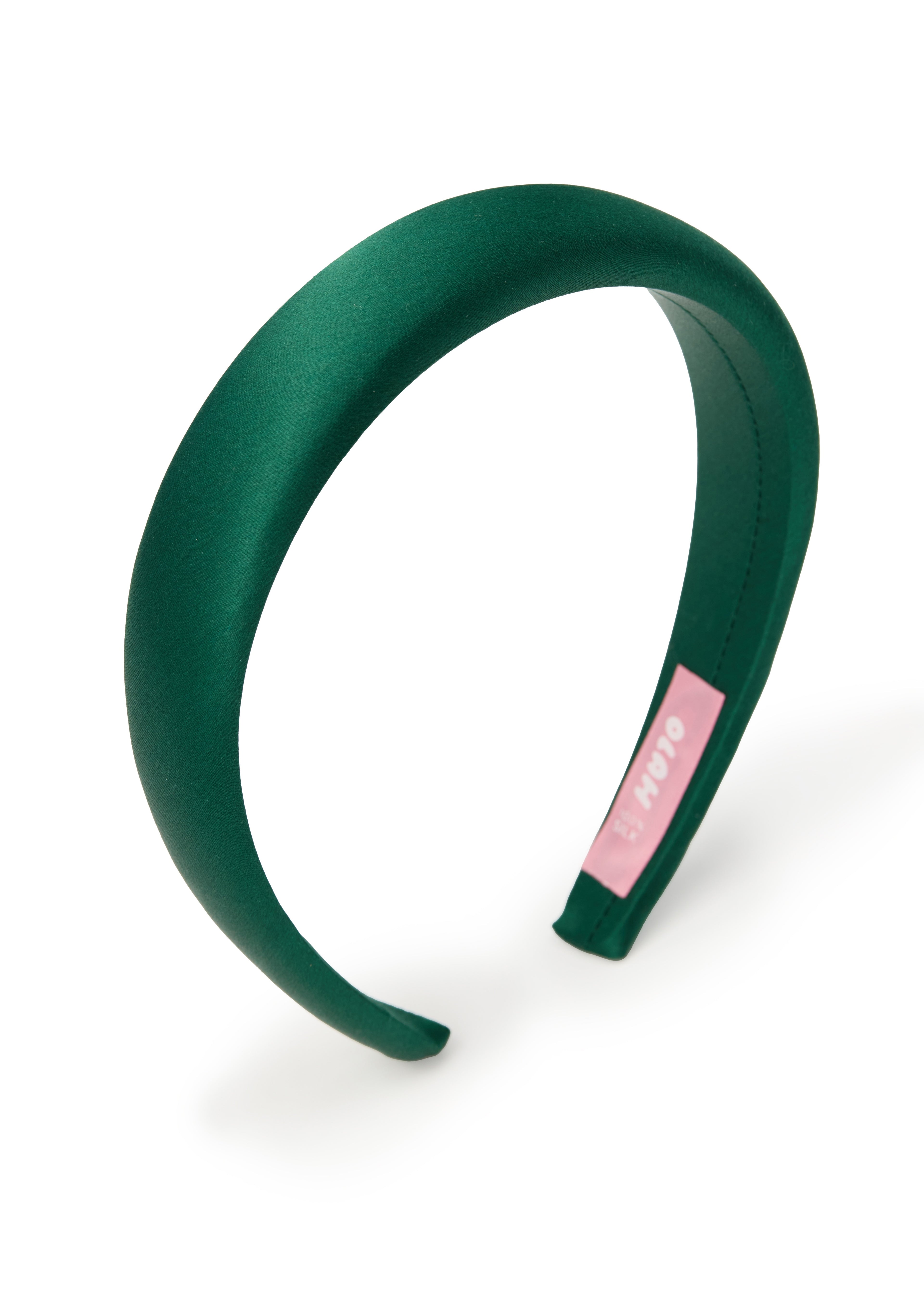 The Essential Silk Headband - Dark Green