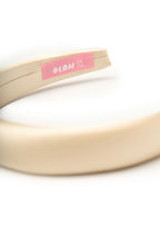 The Essential Silk Headband - Champagne - Beige - OLAH Headbands