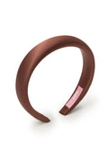 The Essential Silk Headband - Coffee - Brown - OLAH Headbands