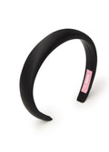 The Essential Silk Headband - Black - Black - OLAH Headbands