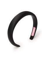 The Essential Silk Headband - Black - Black - OLAH Headbands
