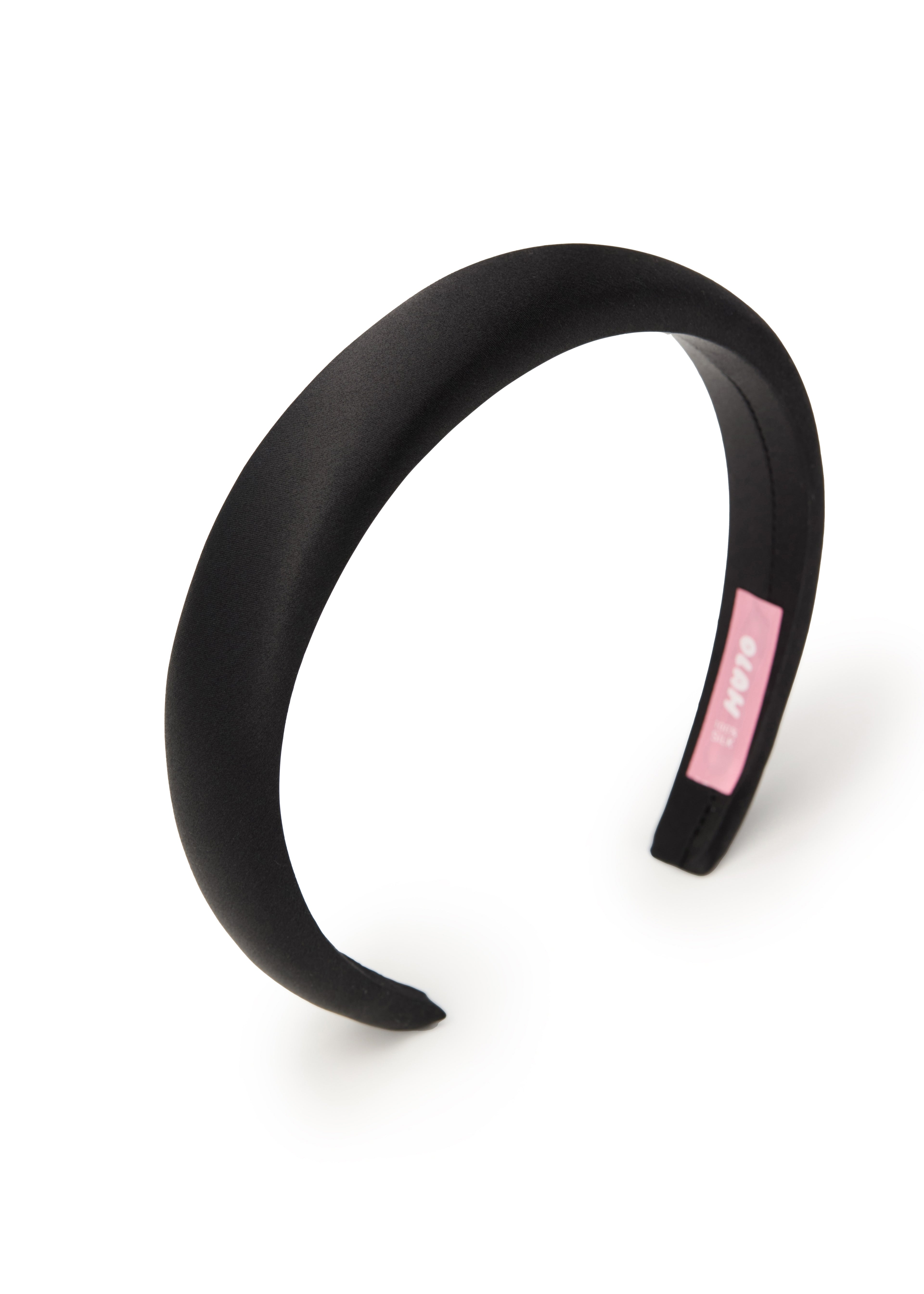 The Essential Silk Headband - Black
