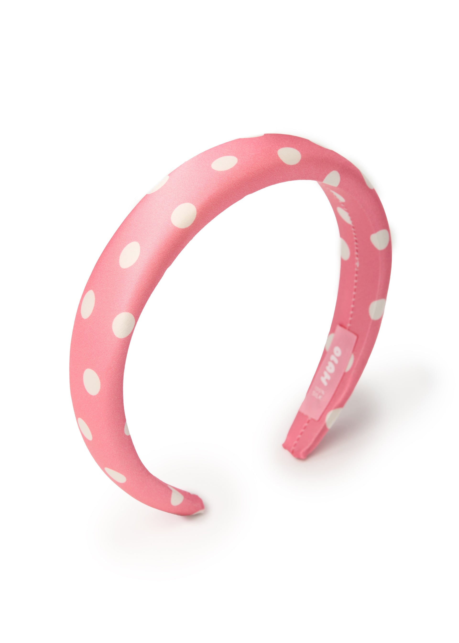 Polka Dot Silk Headband