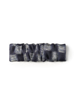 Lunelle Silk Hair Barrette Clip - Steel Blue