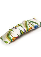 Tulip Silk Hair Barrette Clip - Beige