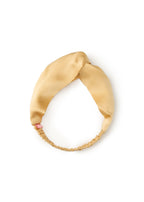 Silk Twisted Hairband - Champagne - Beige - OLAH Hair Bands