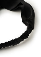 Silk Twisted Hairband - Black - Black - OLAH Hair Bands