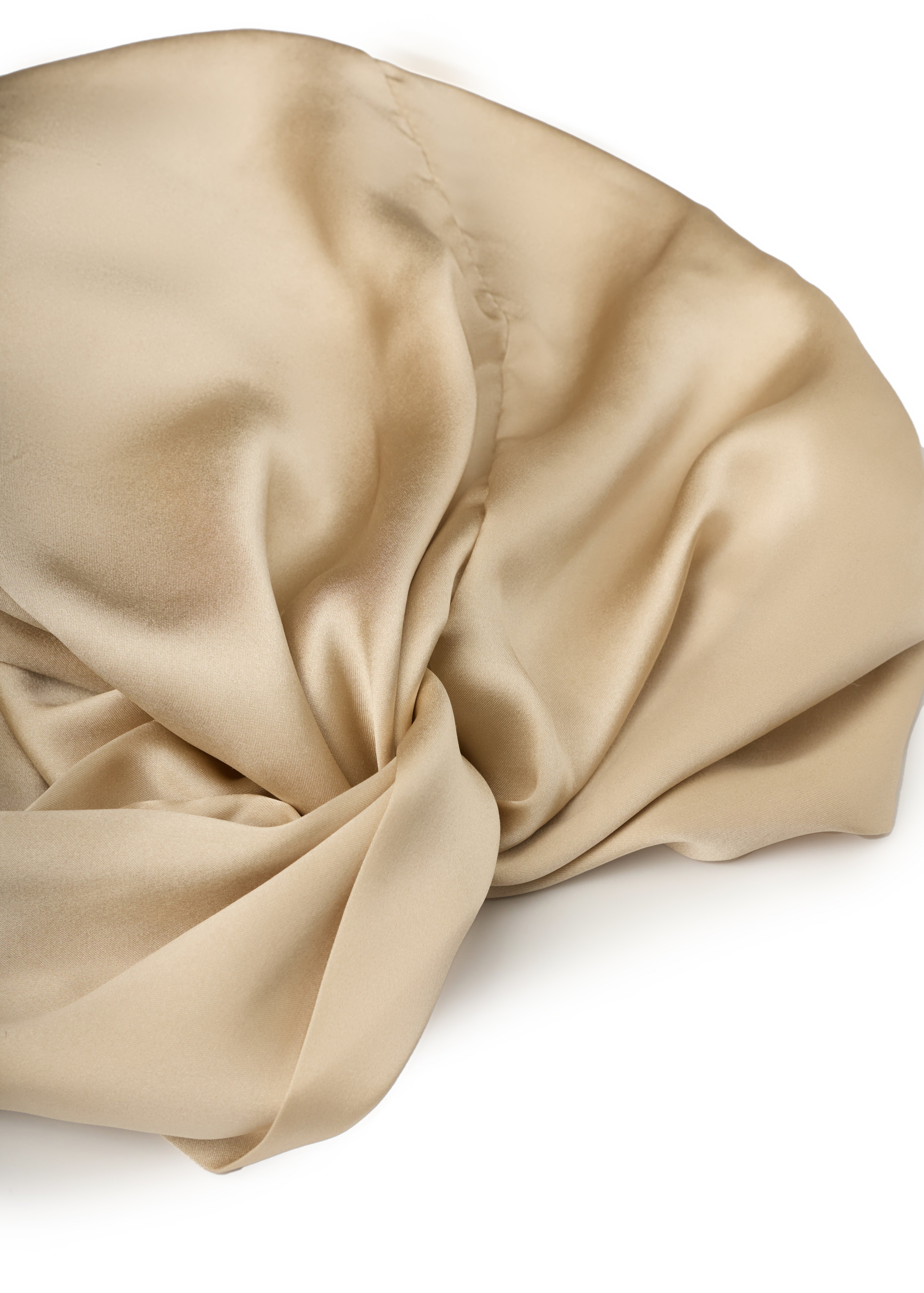 Silk Bonnet - Champagne