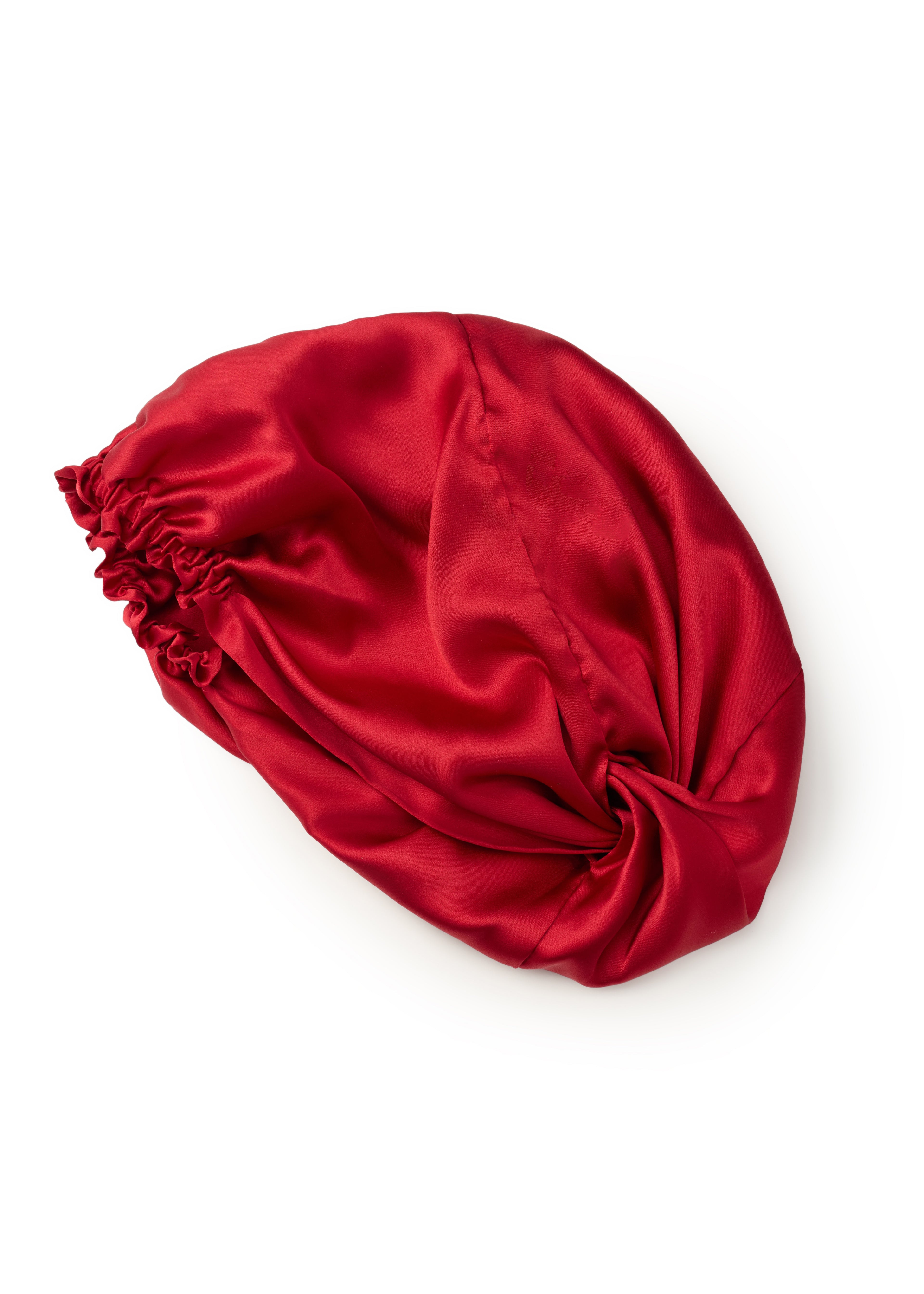 Silk Bonnet - Burgundy