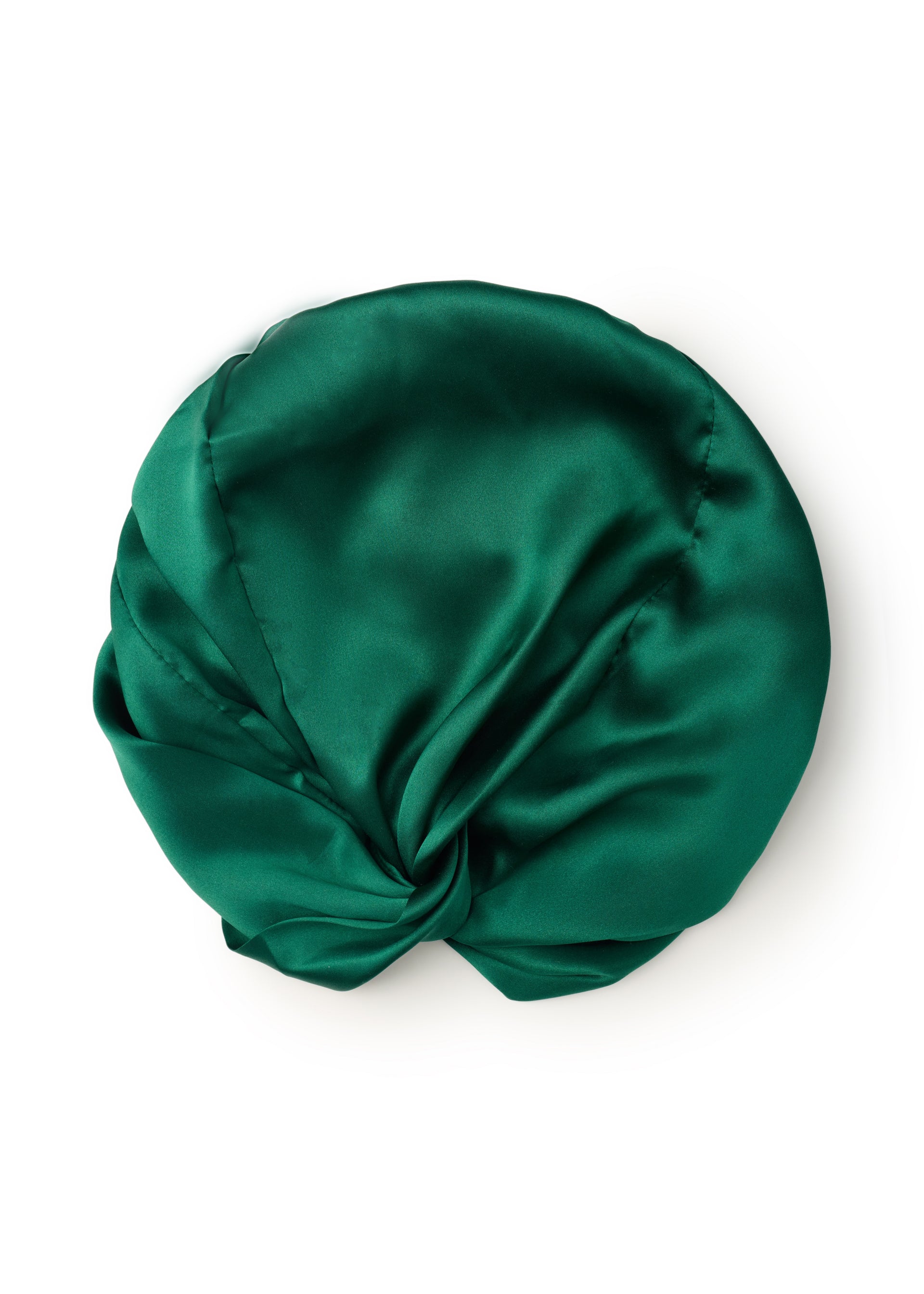 Silk Bonnet Dark Green