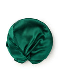 Silk Bonnet - Dark Green - Green - OLAH Bonnet