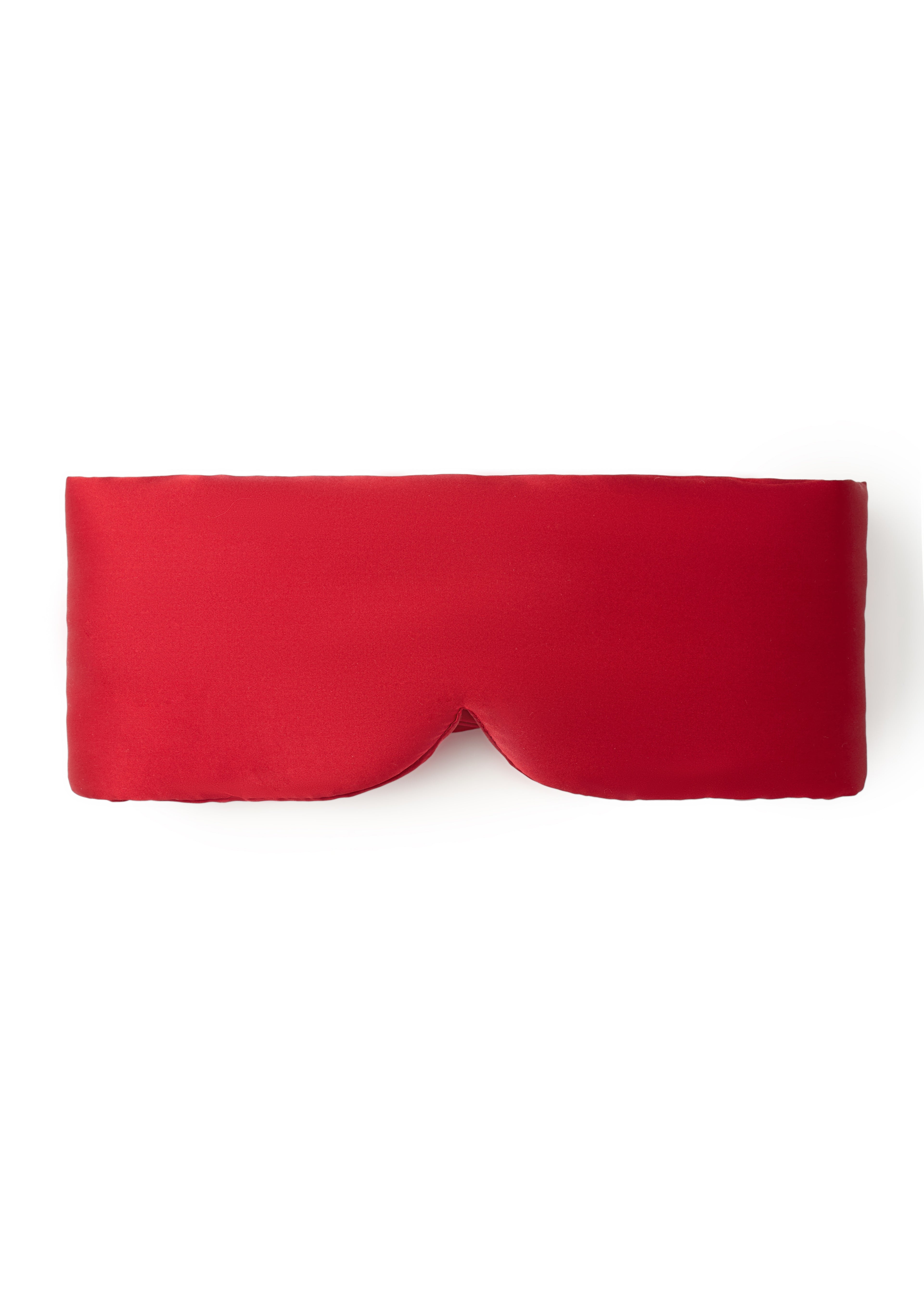 Silk Sleep Mask - Red