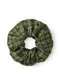 Grevelyn Silk Scrunchie - Green - Green - OLAH Ponytail Holders