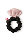 La Frida Rosa Silk Scrunchie - Mauve - Purple - OLAH Ponytail Holders