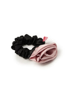 La Frida Rosa Silk Scrunchie - Mauve - Purple - OLAH Ponytail Holders