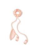 Tulip Silk Hair Tie Scrunchie - Pink - Pink - OLAH Ponytail Holders