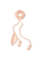Tulip Silk Hair Tie Scrunchie - Pink - Pink - OLAH Ponytail Holders