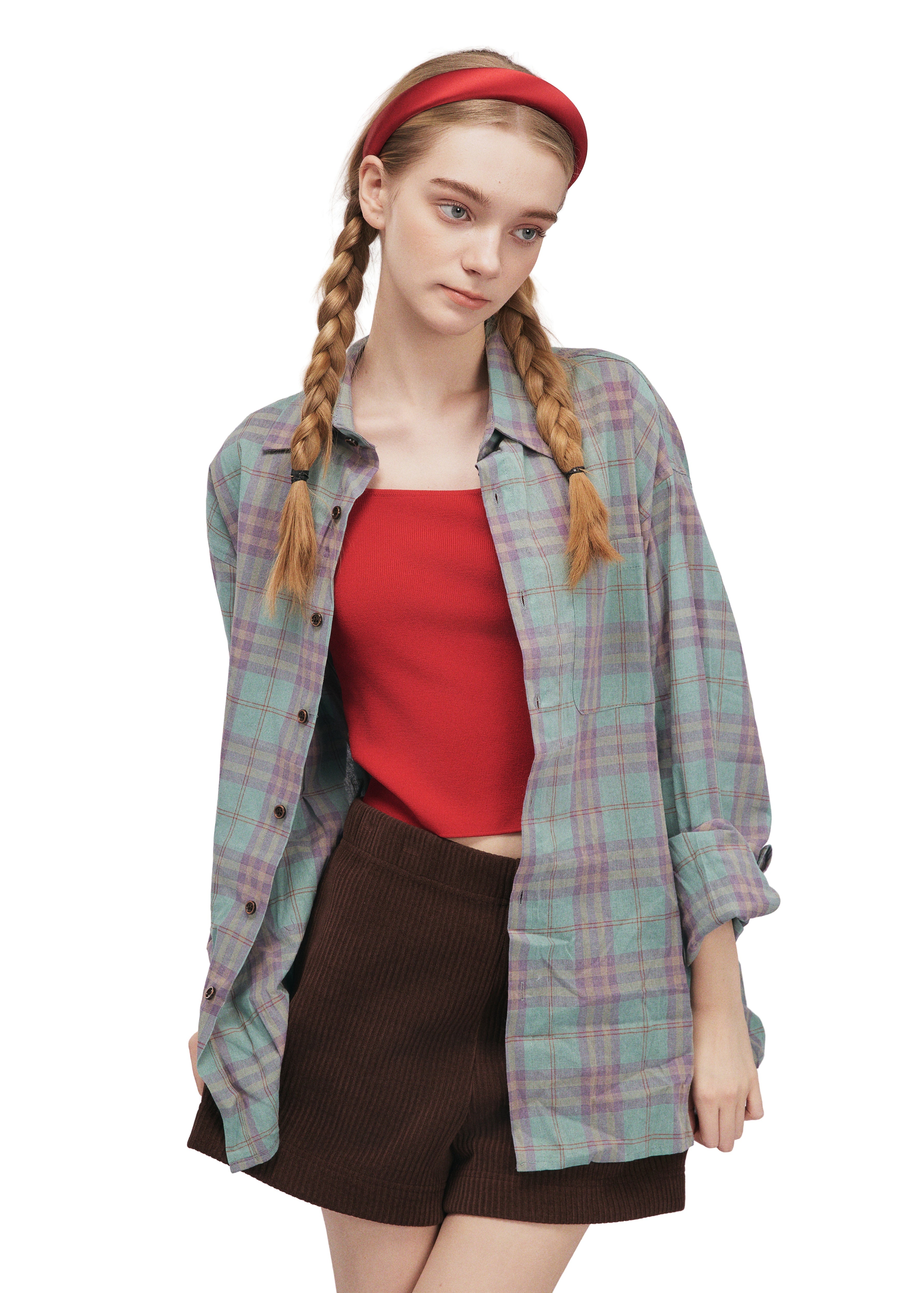 The Essential Silk Headband - Red