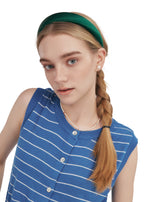 The Essential Silk Headband - Dark Green - Green - OLAH Headbands