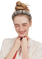 Cordellia Silk Headband - Beige - Beige - OLAH Headbands