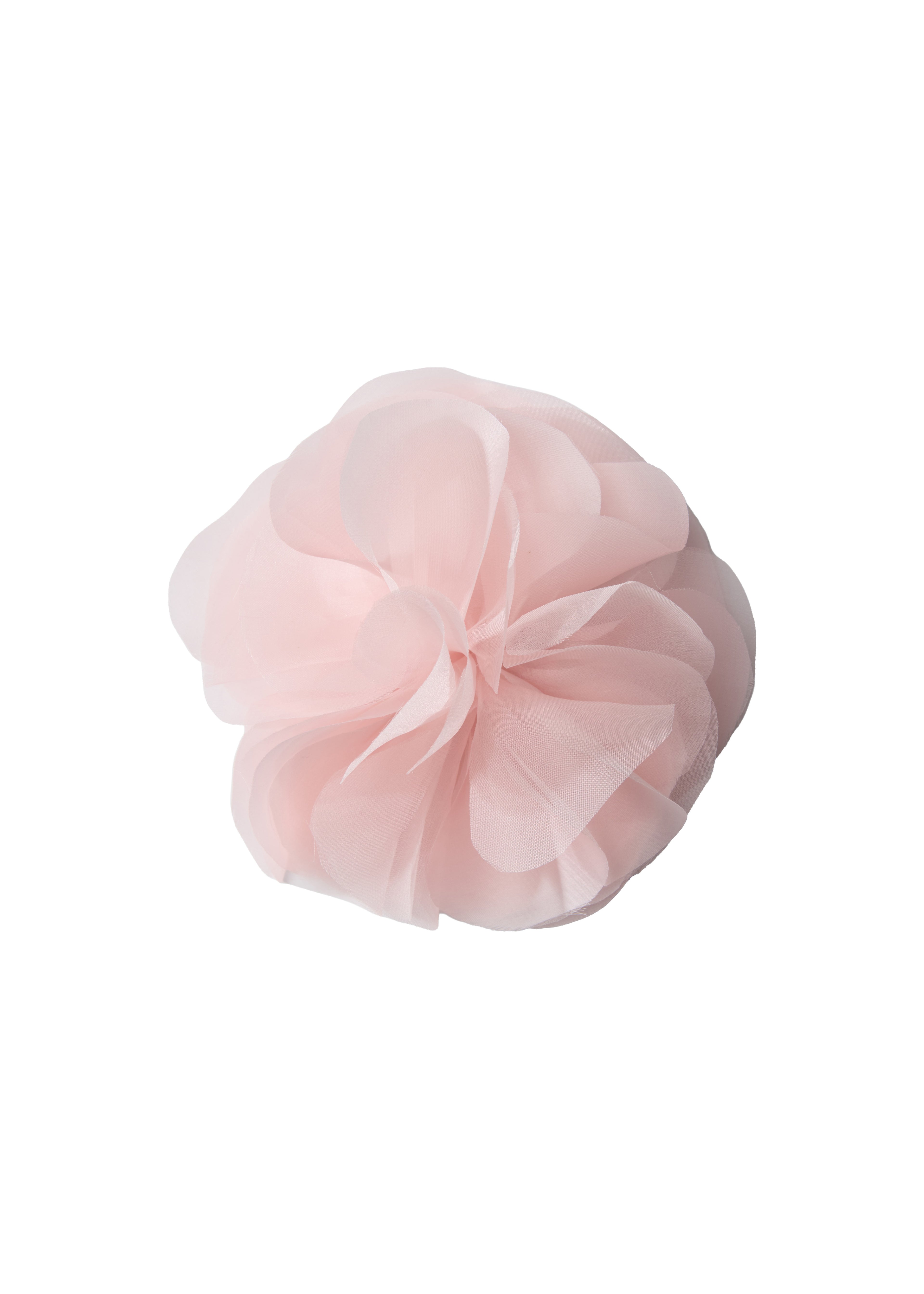 Olah Bloom Silk Flower Pin - Pink Veil