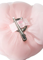 Olah Bloom Silk Flower Pin - Pink Veil
