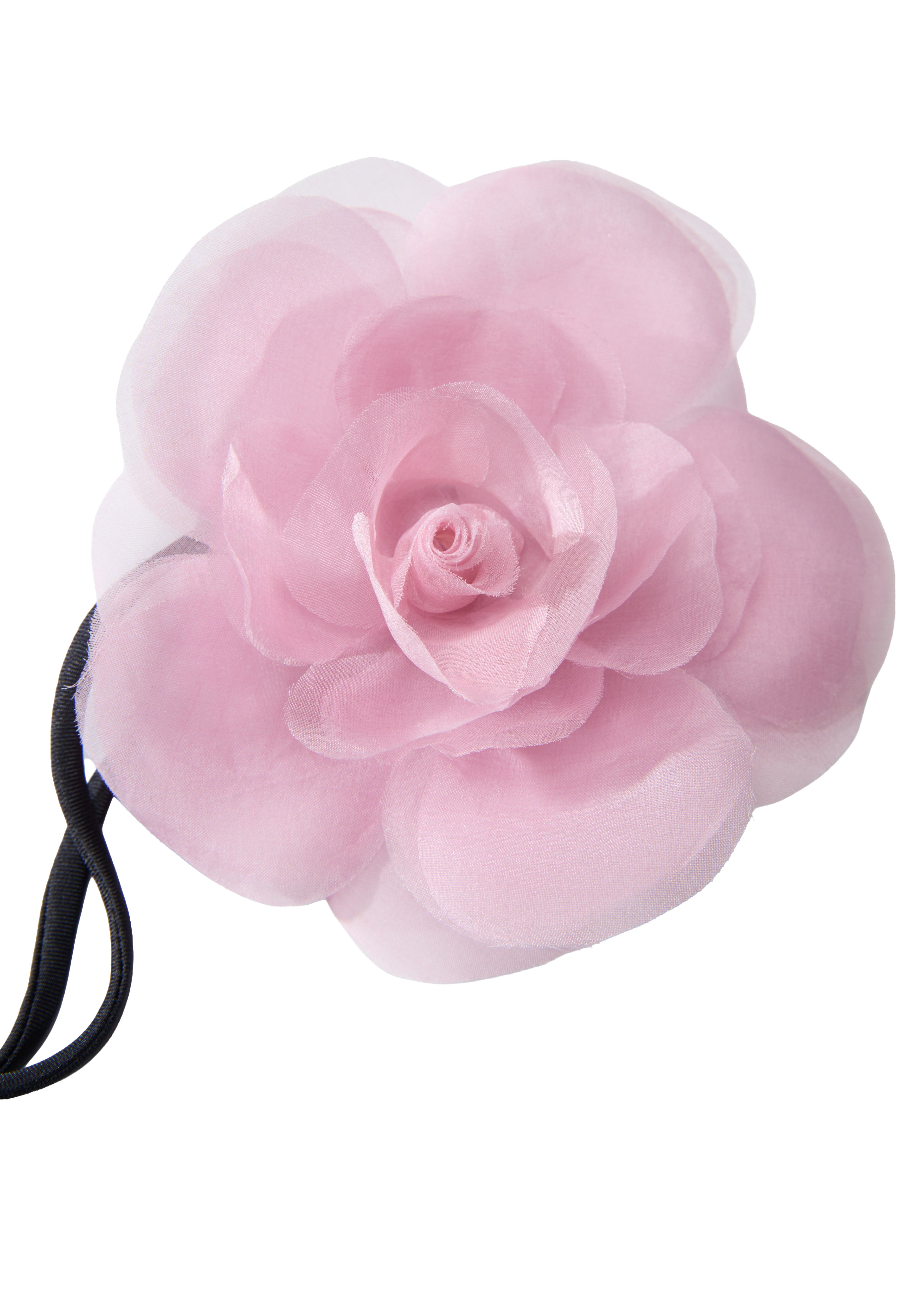 Olah Bloom Silk Flower Pin - Dusty Rose