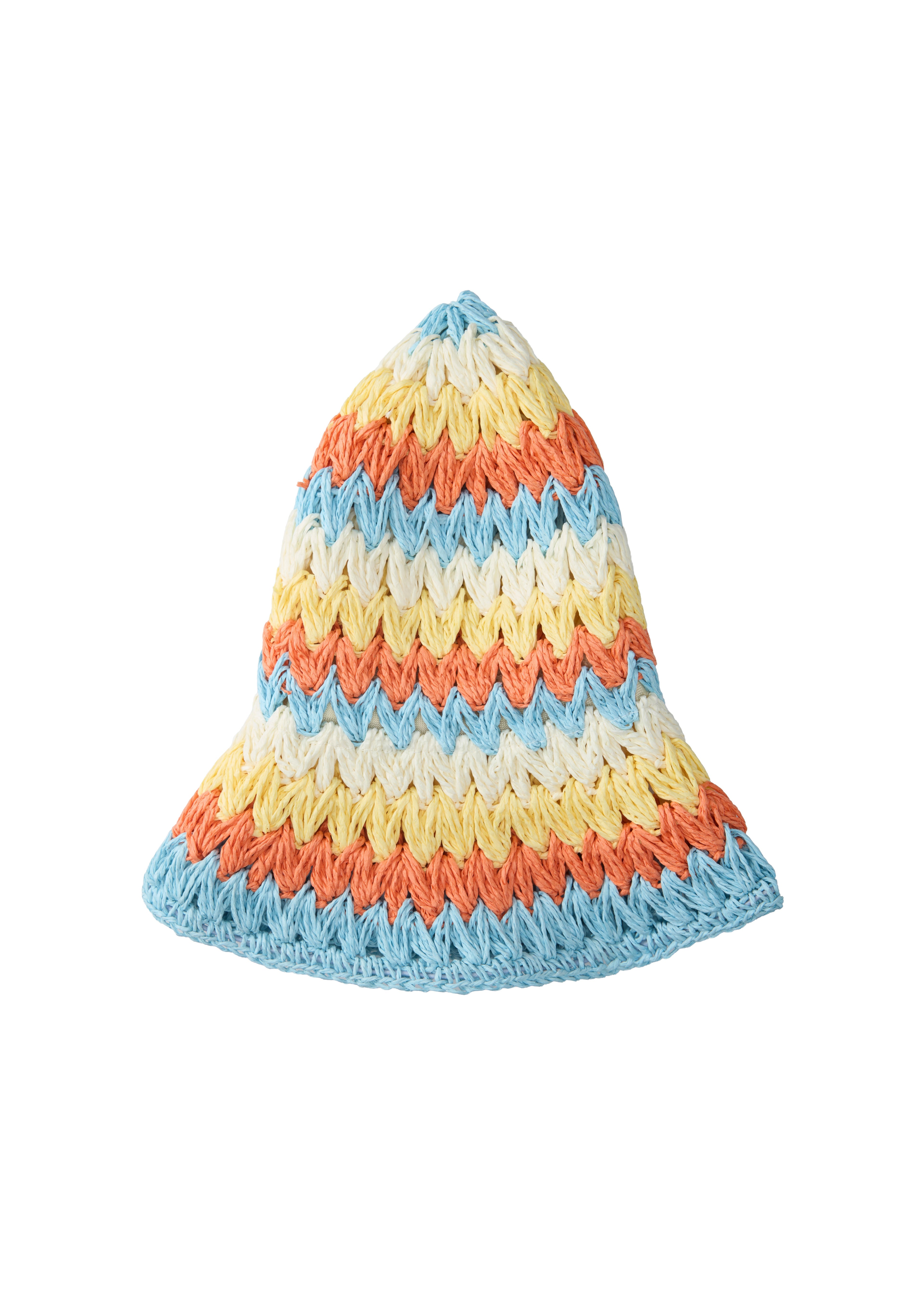Sunrise Sorbet Packable Straw Hat