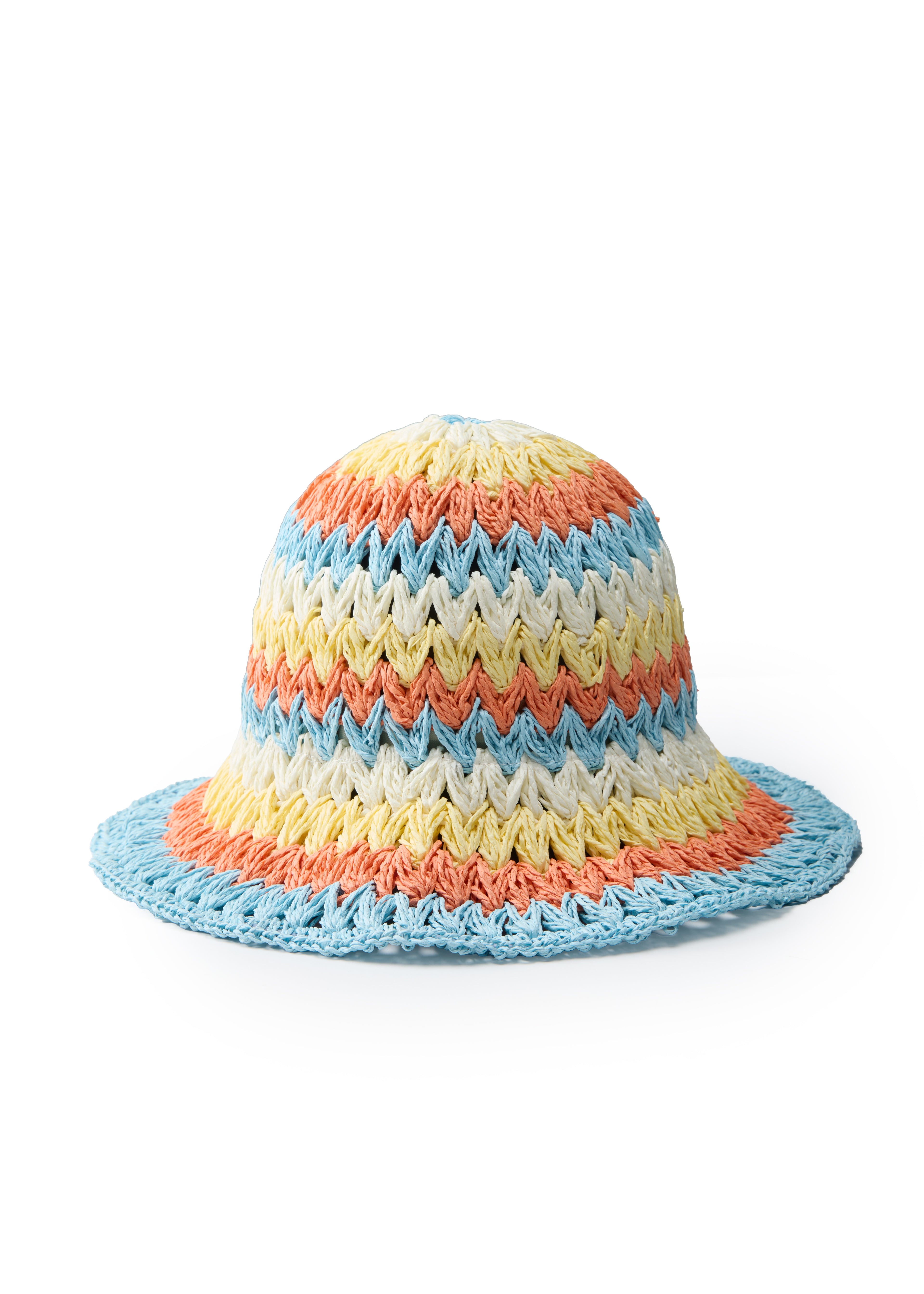 Sunrise Sorbet Packable Straw Hat