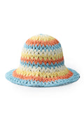 Sunrise Sorbet Packable Straw Hat