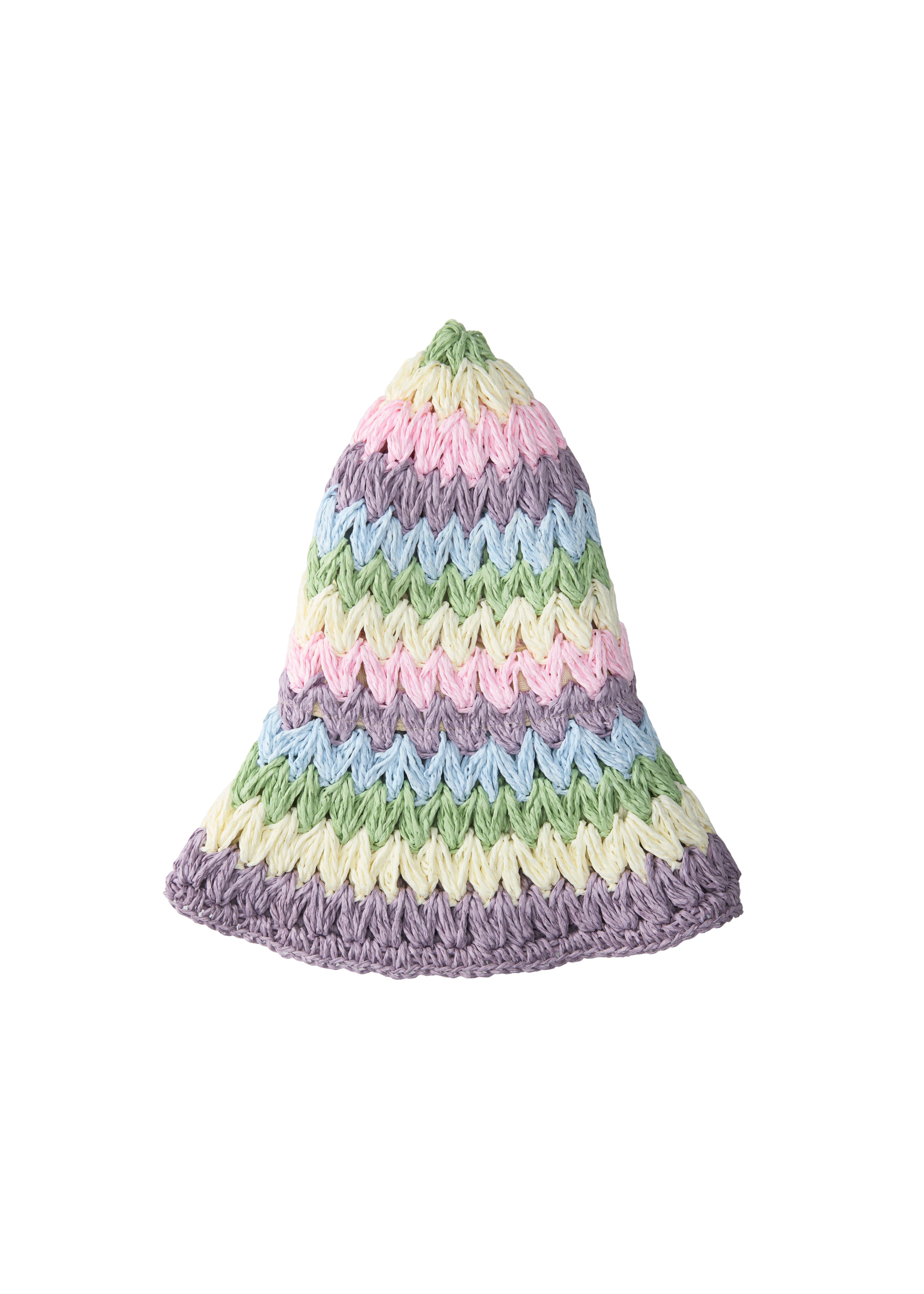 Lavender Breeze Packable Straw Hat