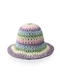 Lavender Breeze Packable Straw Hat